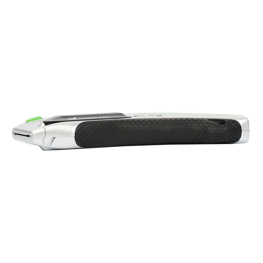 Handy Tek Silver Auto-Loading Utility Knife - Quick Change, Heavy Duty - 7" - 1 count box