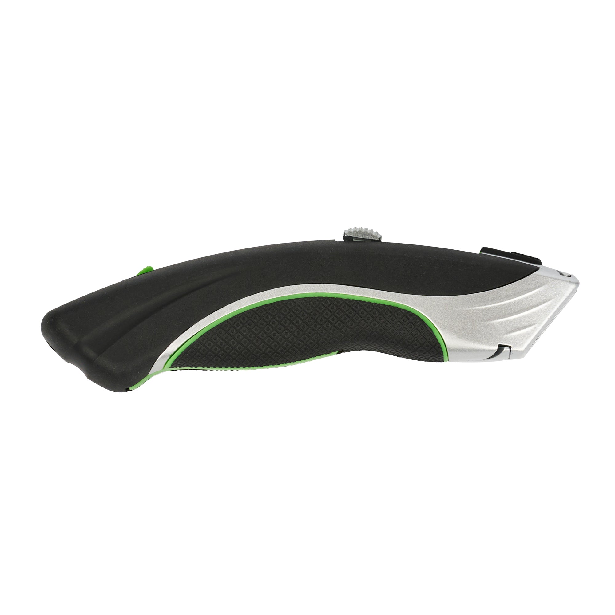 Handy Tek Black Dual Blade Utility Knife - Quick Change, Heavy Duty - 7" - 6 count box