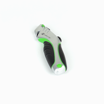 Handy Tek Silver Utility Knife - Quick Change, Heavy Duty - 7" - 1 count box