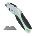 Handy Tek Silver Utility Knife - Quick Change, Heavy Duty - 7" - 12 count box