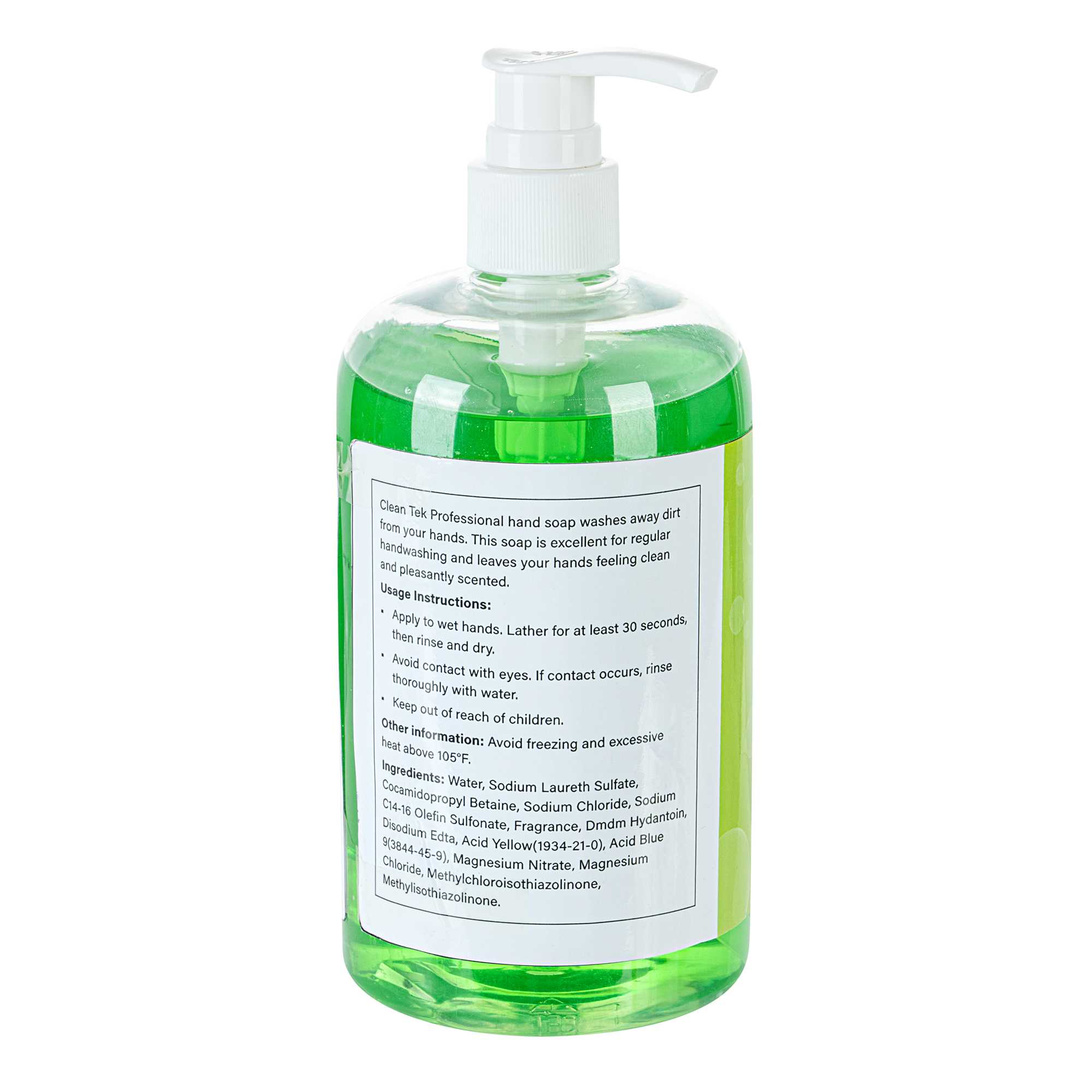 Clean Tek Professional 16.9 fl. oz Liquid Hand Soap - Aloe Vera - 1 count box