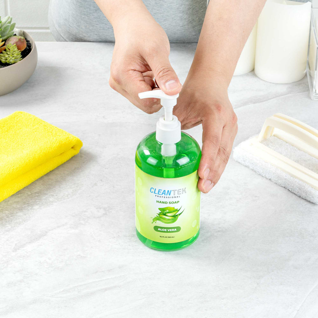 Clean Tek Professional 16.9 fl. oz Liquid Hand Soap - Aloe Vera - 1 count box