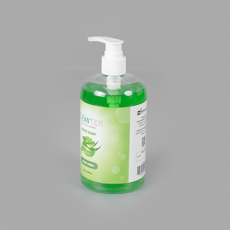 Clean Tek Professional 16.9 fl. oz Liquid Hand Soap - Aloe Vera - 24 count box