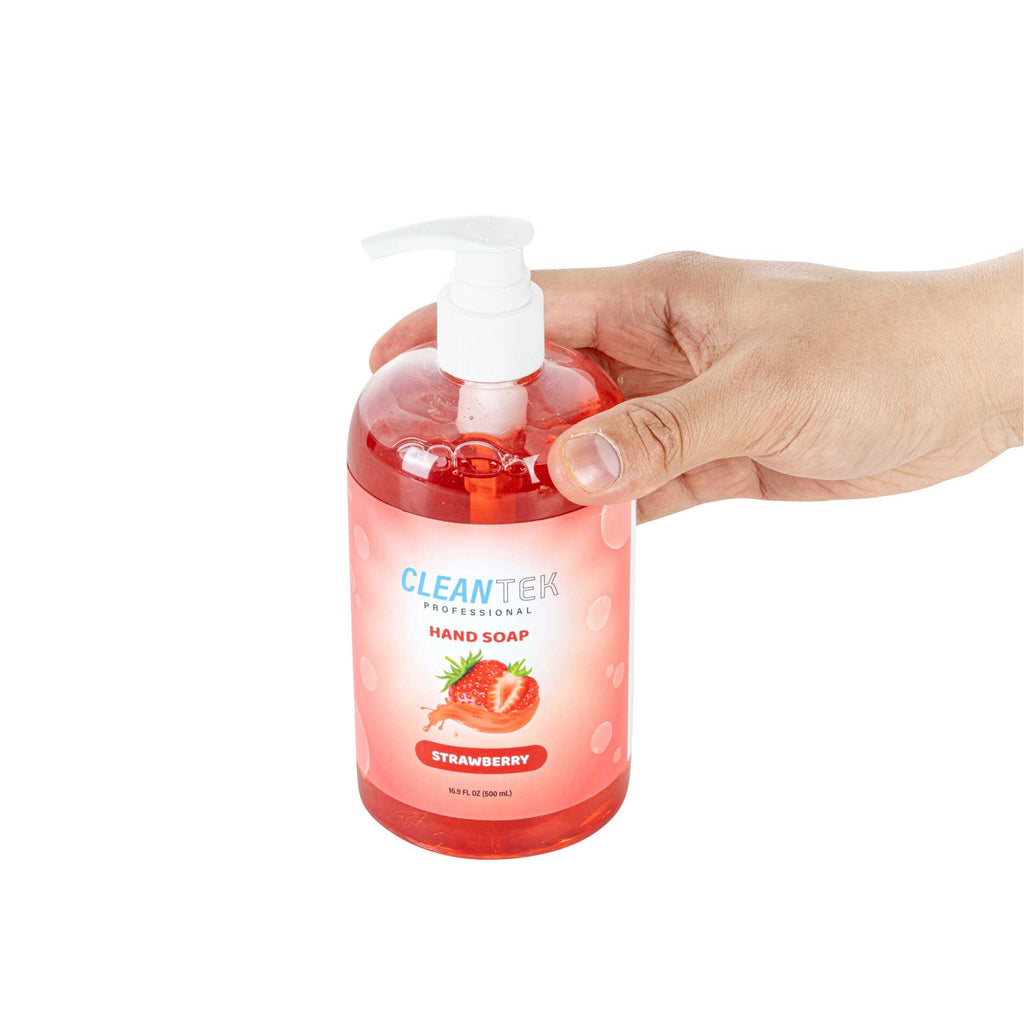 Clean Tek Professional 16.9 fl. oz Liquid Hand Soap - Strawberry - 1 count box
