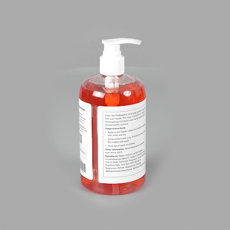 Clean Tek Professional 16.9 fl. oz Liquid Hand Soap - Strawberry - 1 count box