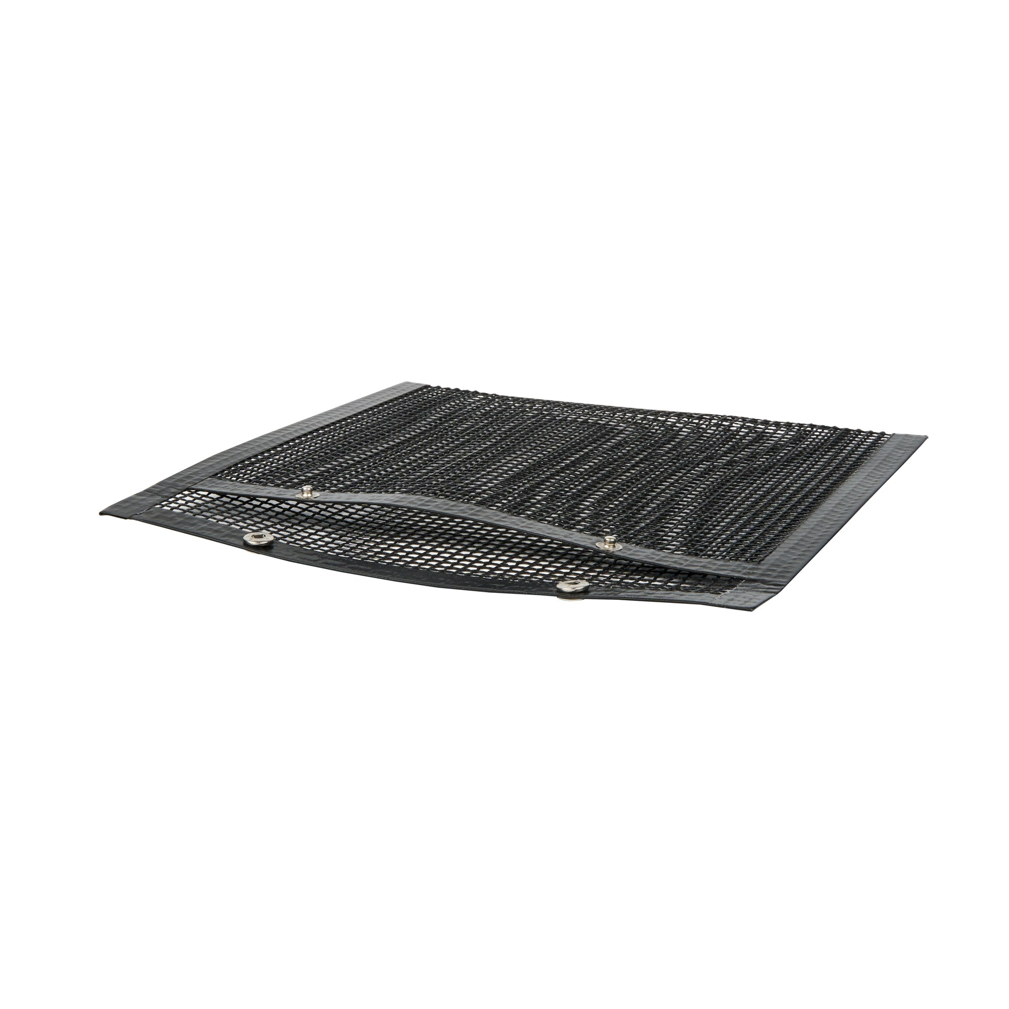 Met Lux Rectangle Black PTFE Mesh Grill Bag - Non-Stick - 8 3/4" x 10 1/2" - 2 count box