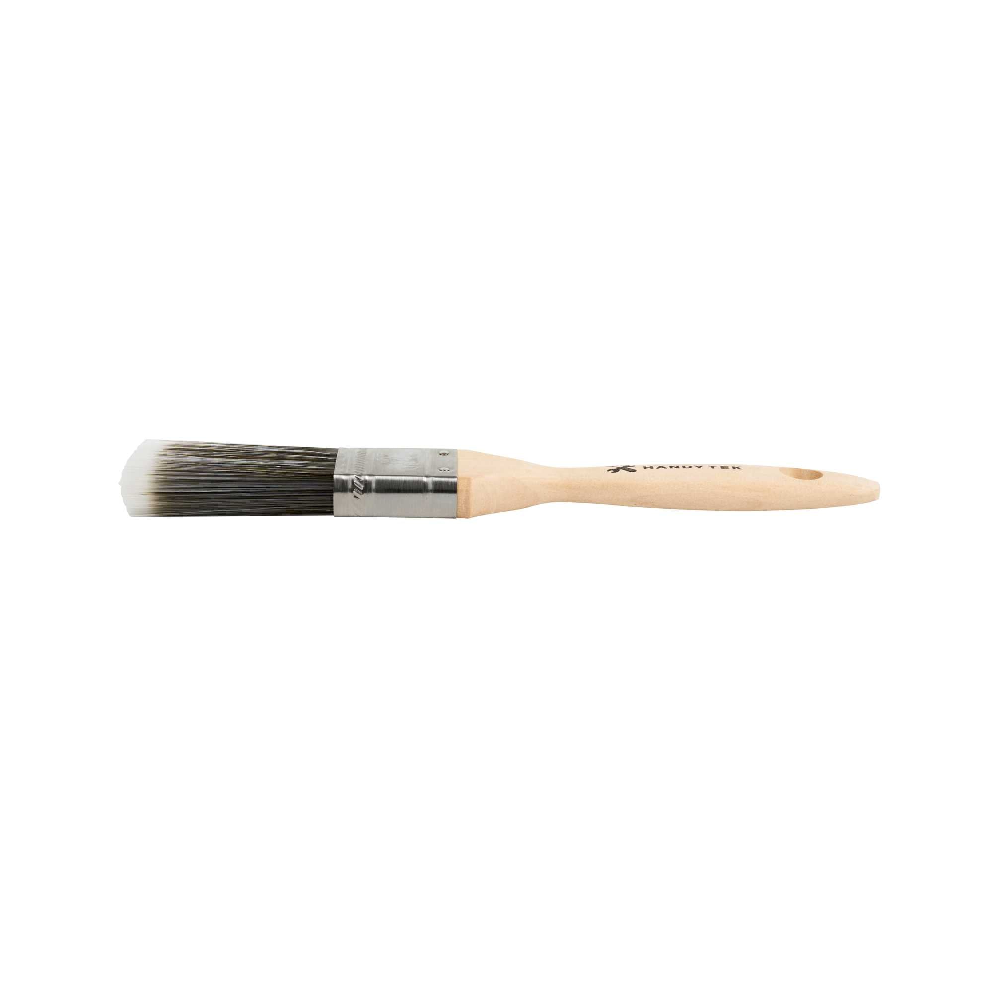 Handy Tek Synthetic Polyester Paint Brush - Flat, Beaver Tail - 144 1/2" - 144 count box