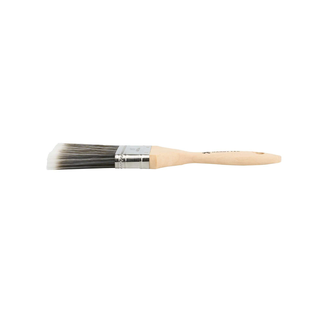 Handy Tek Synthetic Polyester Paint Brush - Flat, Beaver Tail - 2 1/2" - 96 count box