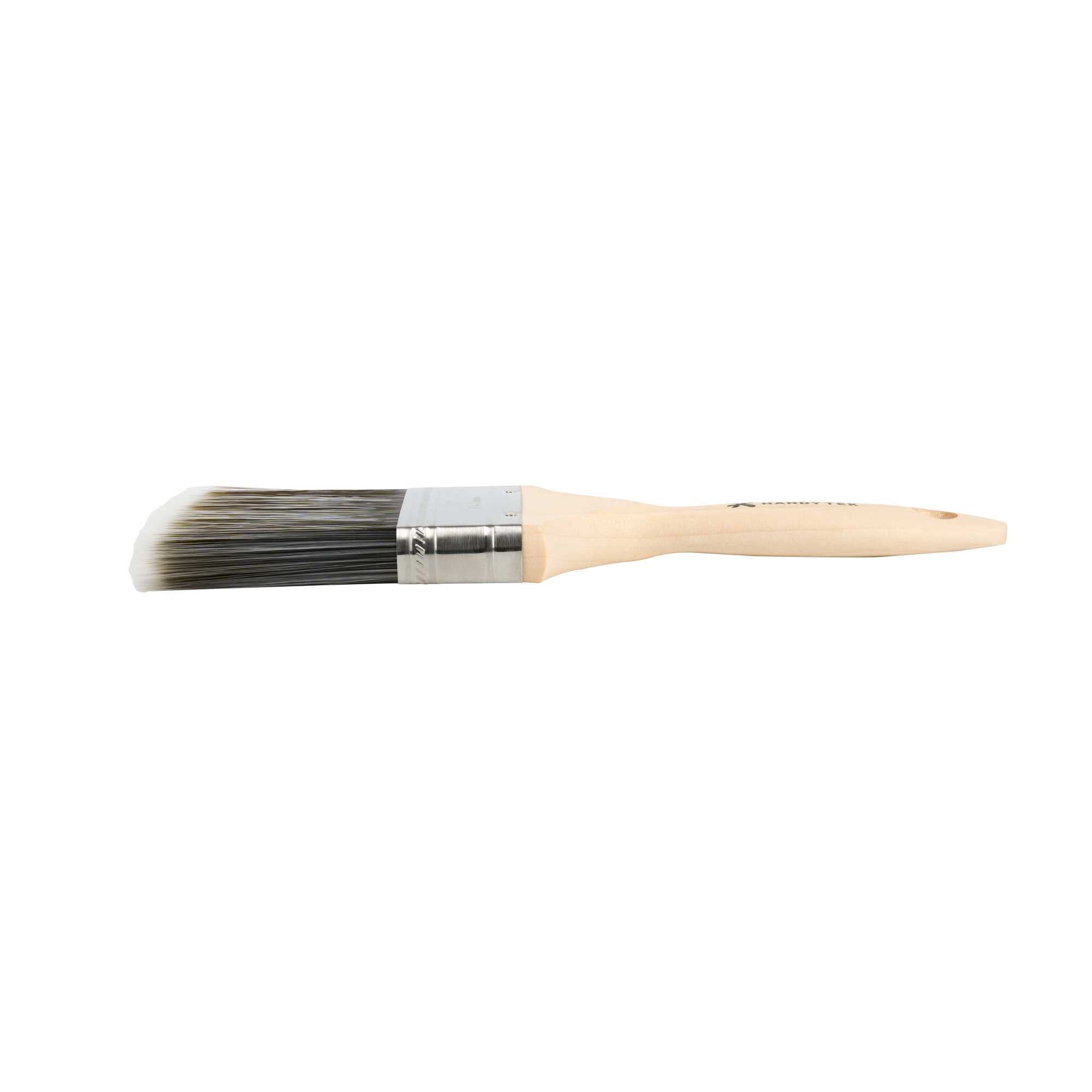 Handy Tek Synthetic Polyester Paint Brush - Flat, Beaver Tail - 3" - 1 count box
