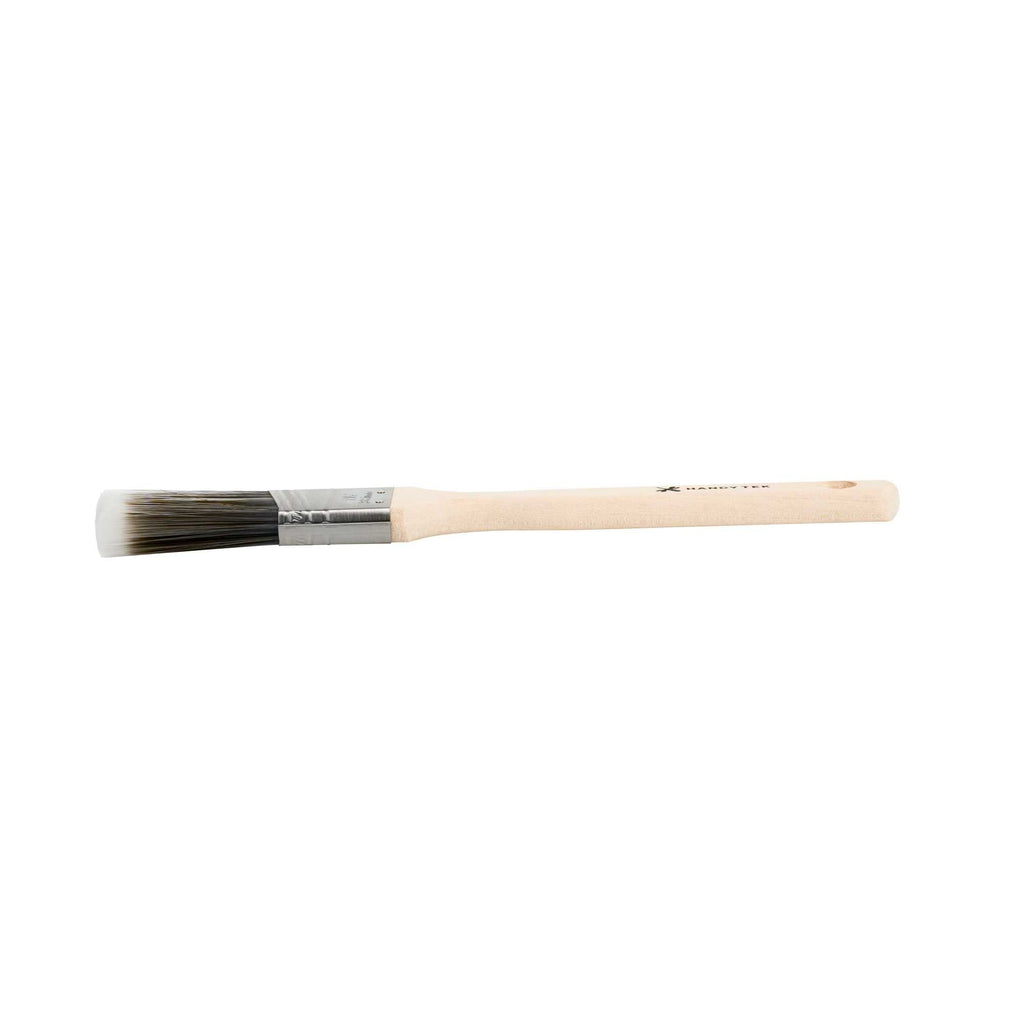 Handy Tek Synthetic Polyester Paint Brush - Angled, Long Handle - 1 1/2" - 1 count box