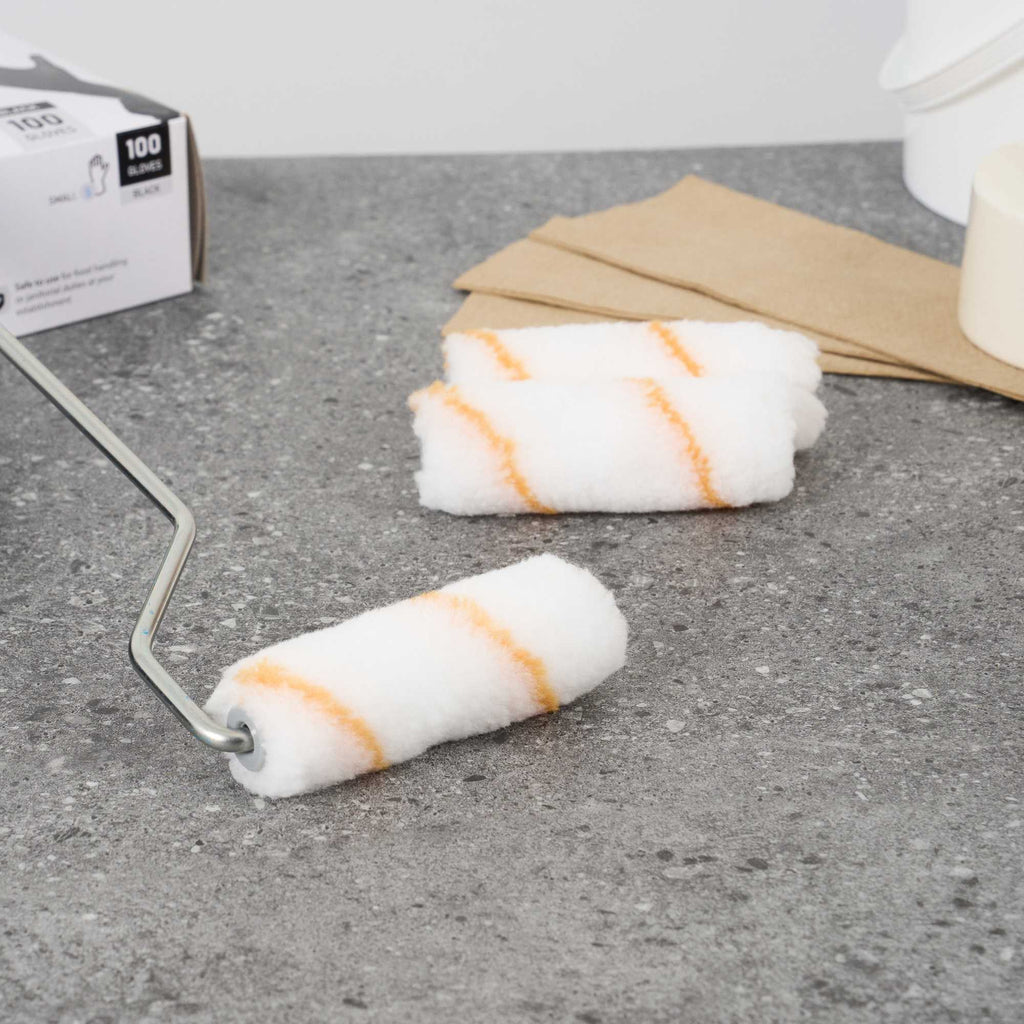 Handy Tek Knit Roller Cover - Shed-Resistant, with 1/2" Nap - 4" - 10 count box
