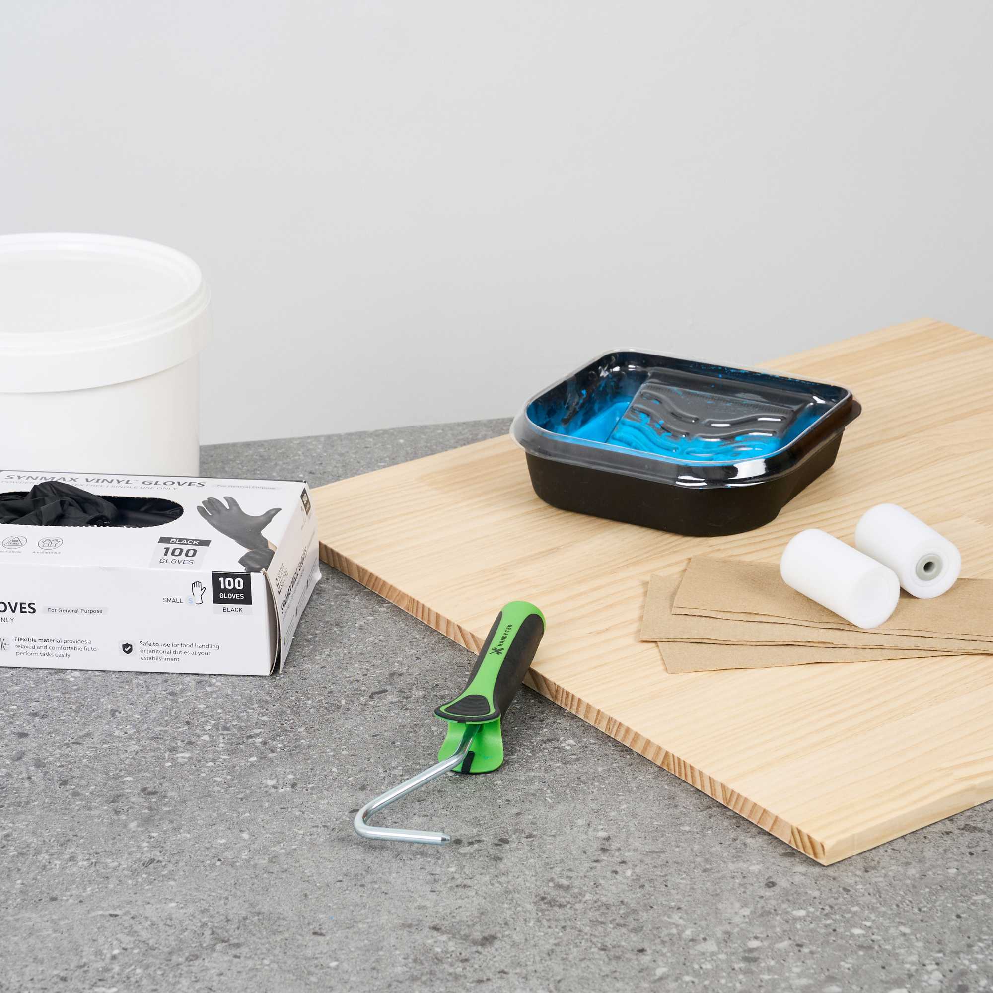 Handy Tek Mini Roller Frame - Soft Grip Handle - 2" - 1 count box