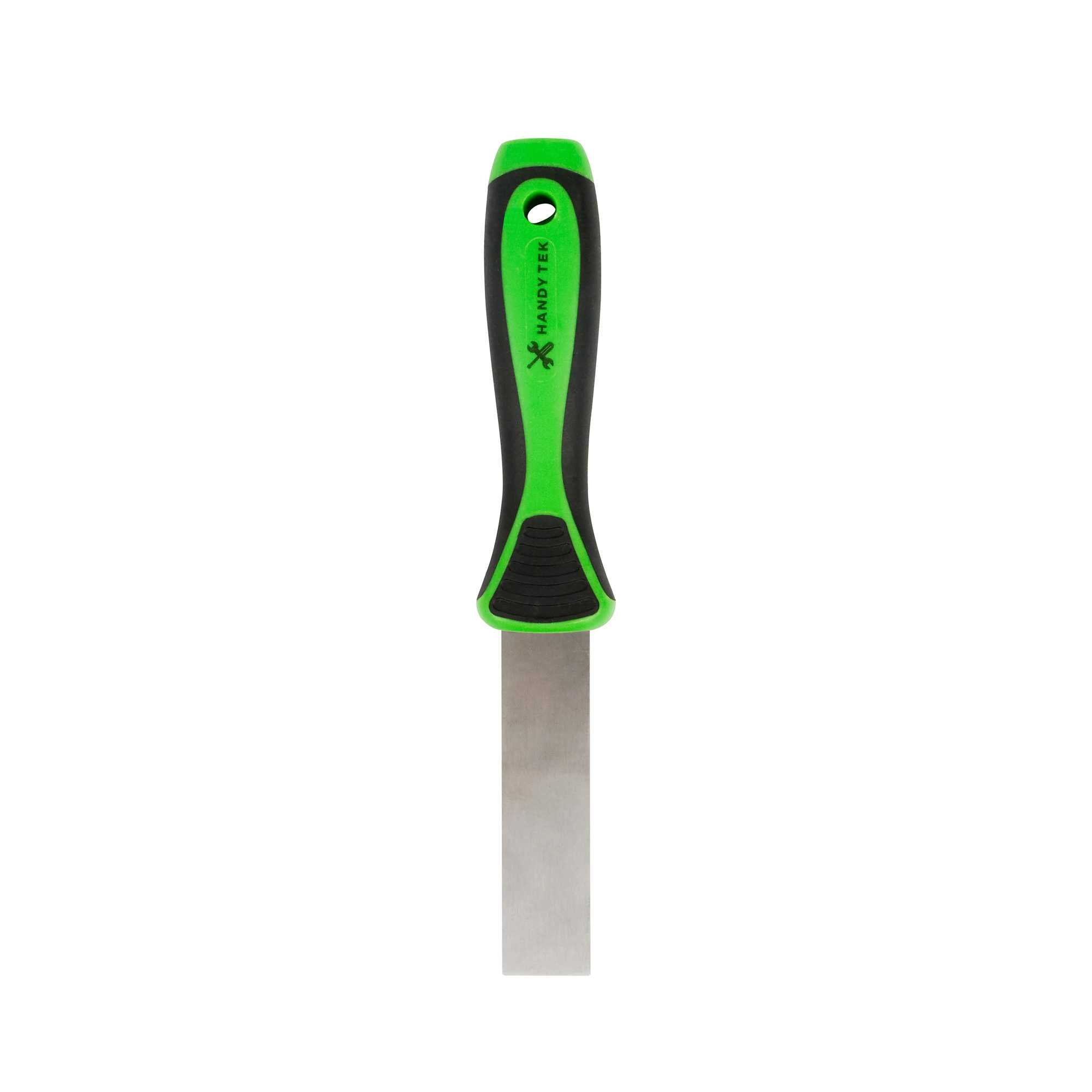 Handy Tek Carbon Steel Putty Knife - Flexible, Soft Grip Handle - 1" - 144 count box