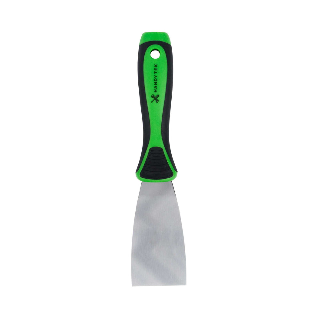 Handy Tek Carbon Steel Putty Knife - Flexible, Soft Grip Handle - 2" - 144 count box
