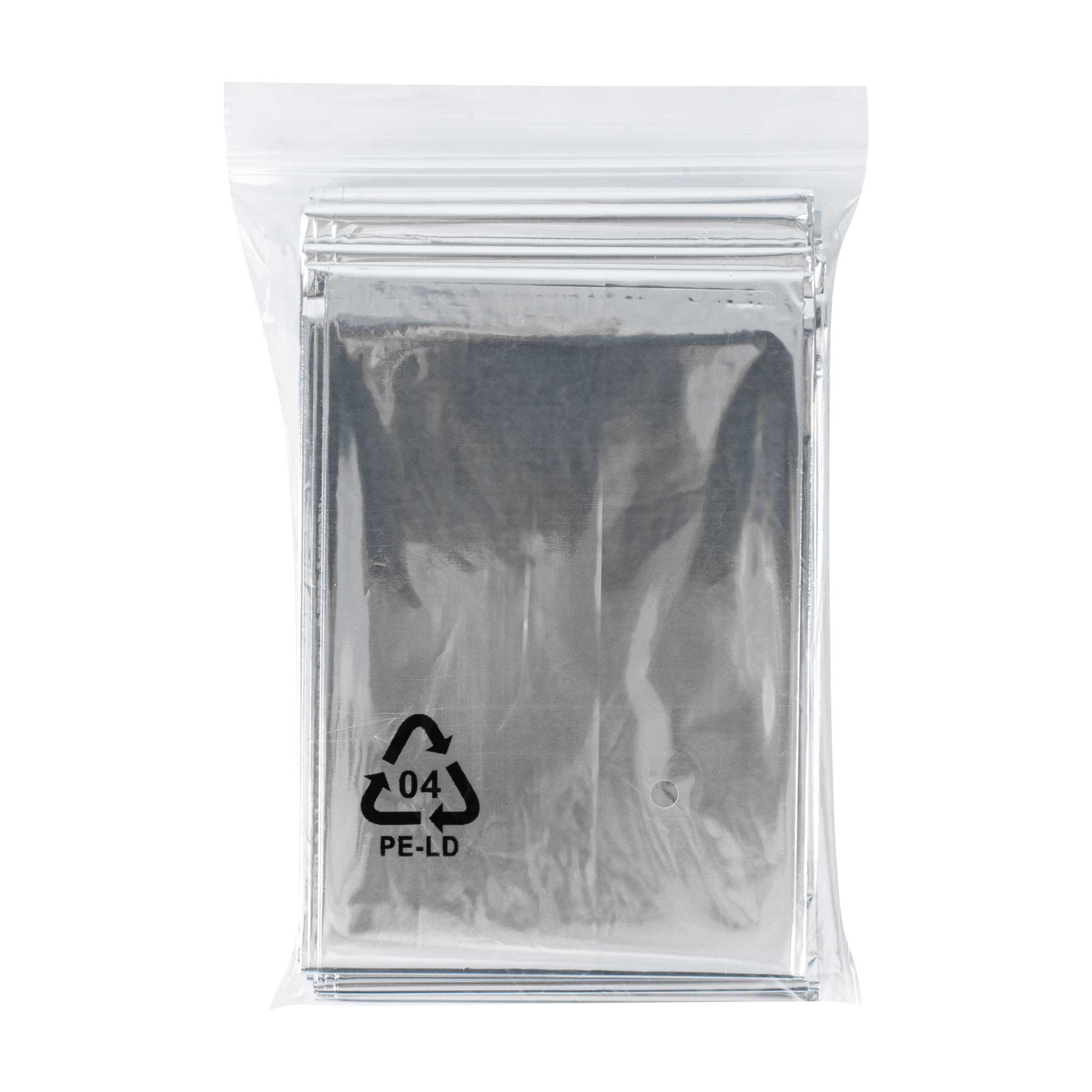 Be Safe Emergency Thermal Blanket - 82 3/4" x 51 1/4" - 12 count box