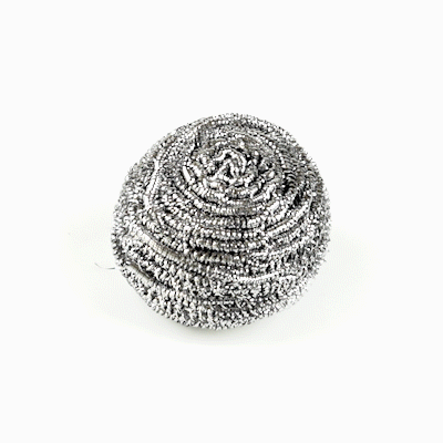 Clean Tek Professional 50g Stainless Steel Scrubber - 100 count box