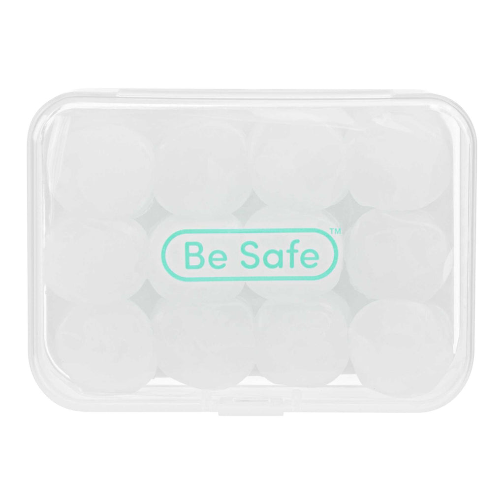 Be Safe Silicone Soft Moldable Putty Earplugs - 6 pairs