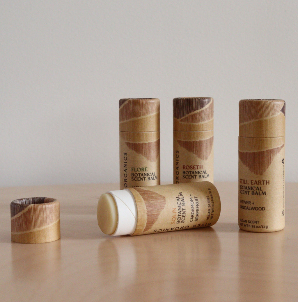 Set of 2, 3 or 4: Botanical Scent Balms made with Essential Oils