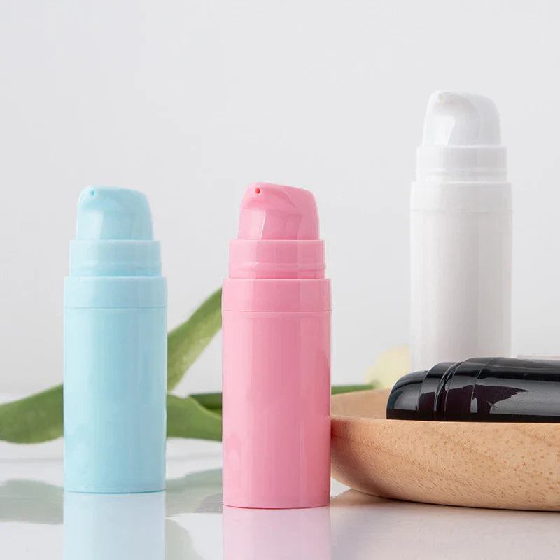 Empty Airless Pump Bottles | Mini Lotion Travel Containers