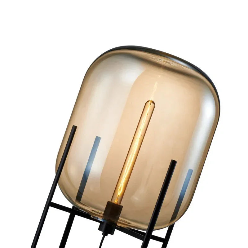 DecorBites™ Glass Ball LED Floor Lamp - Postmodern Scandinavian Design