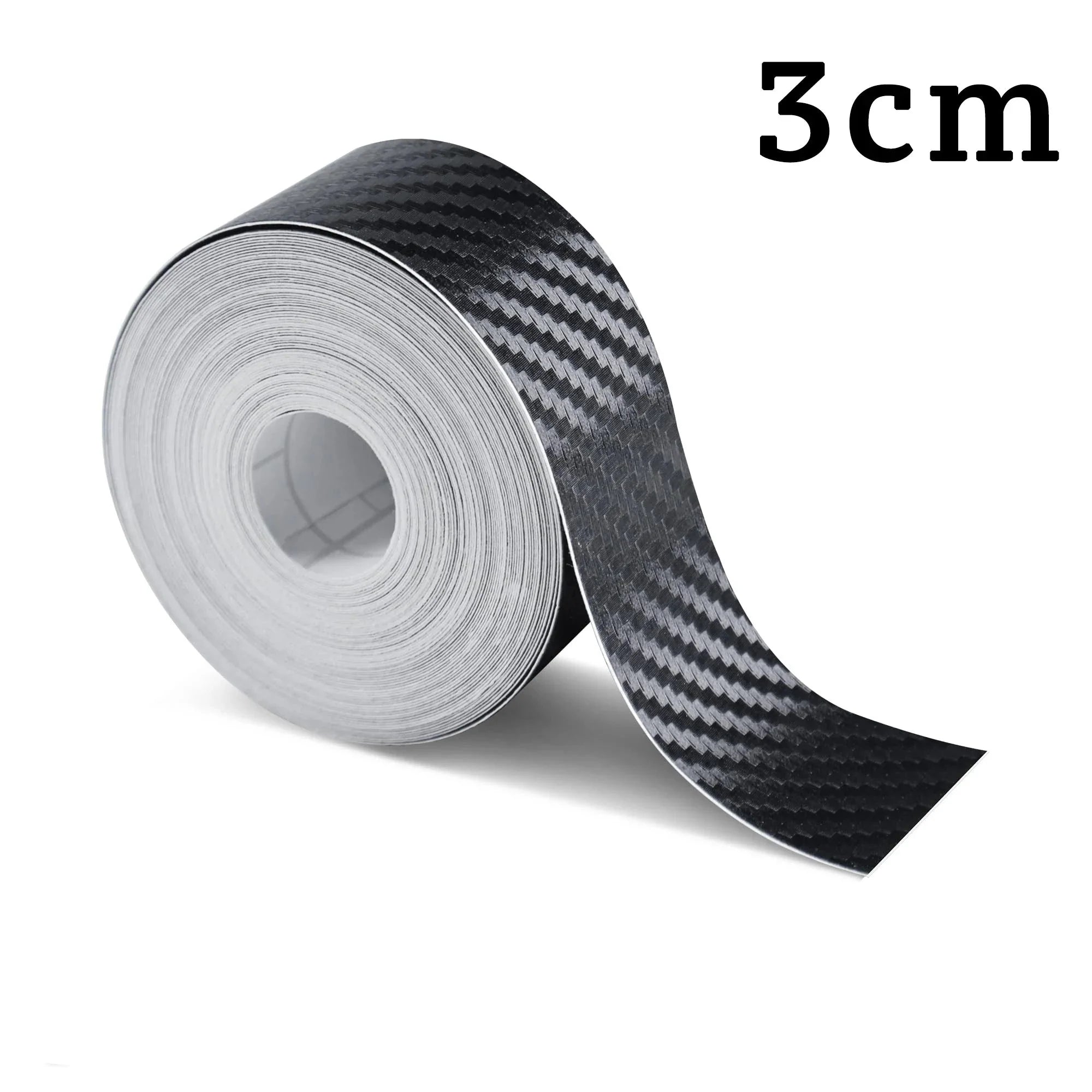 1–10M Nano Carbon Fiber Car 3D Tape Sticker – Door Edge, Mirror Protector Strip, Waterproof DIY Adhesive Protective Film