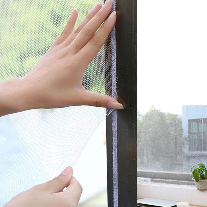 DIY Mosquito Net Window Screen | Self-Adhesive Bug Mesh for Home