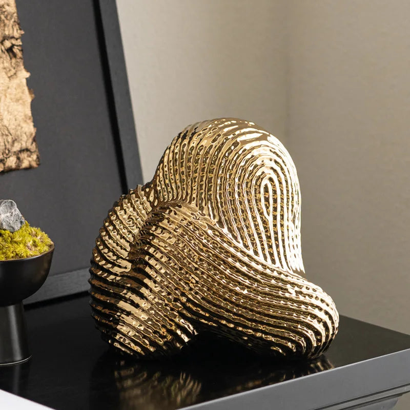 DecorBites™ Geometric Stone Rockery Figurines Home Decor Accessory