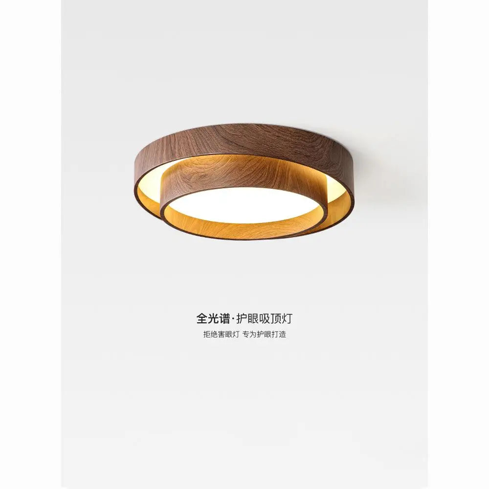 DecorBites™ Japanese Walnut Bedroom Ceiling Light - Premium Quality Study Room Light