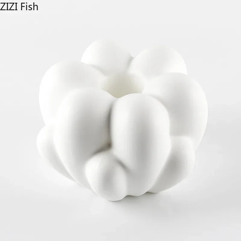 DecorBites™ Creative Petal Vase: Table Decor & Artificial Flowers Arrangement