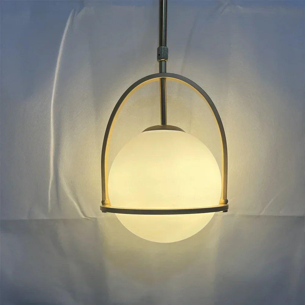 DecorBites™ Glass Globe Pendant Light for Kitchen Dining Room - Nordic Design