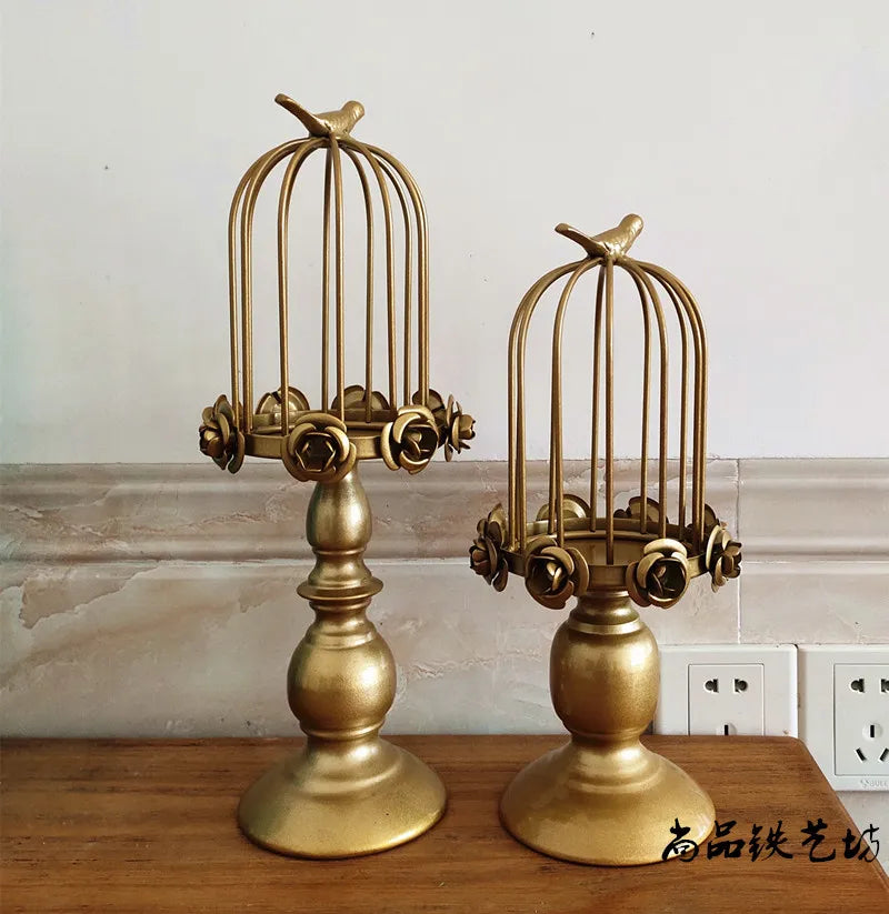 DecorBites™ Birdcage Style Ornament for Wedding & Home Décor Table Centerpieces