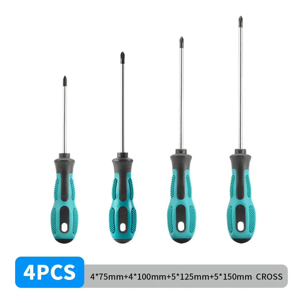 4PCS Multipurpose Screwdriver Set | Insulated Security Hand Tools