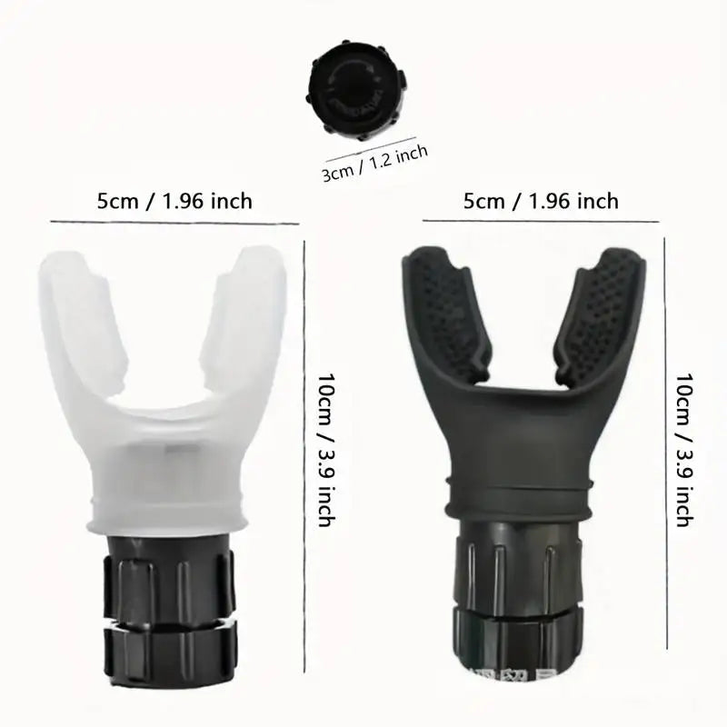 Portable Silicone Breathing Exerciser | Adjustable Resistance Lung Training Device