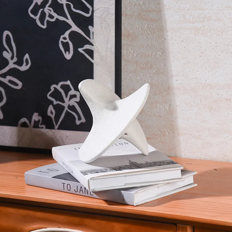 DecorBites™ Geometric Ceramic Gyroscope Ornaments Home Decoration