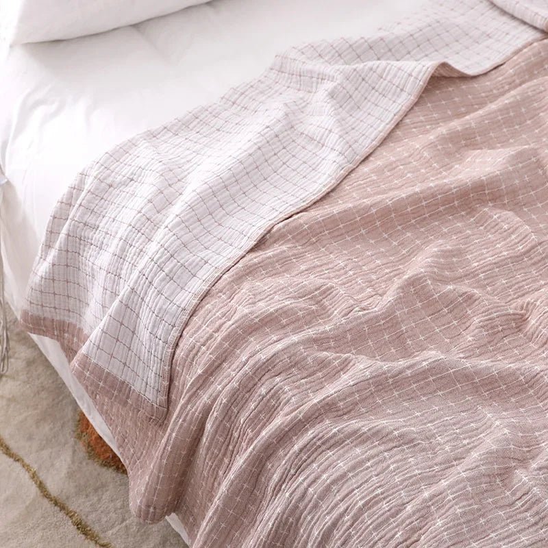 DecorBites™ Cotton Gauze Sofa Cover - Multifunctional Throw Blanket