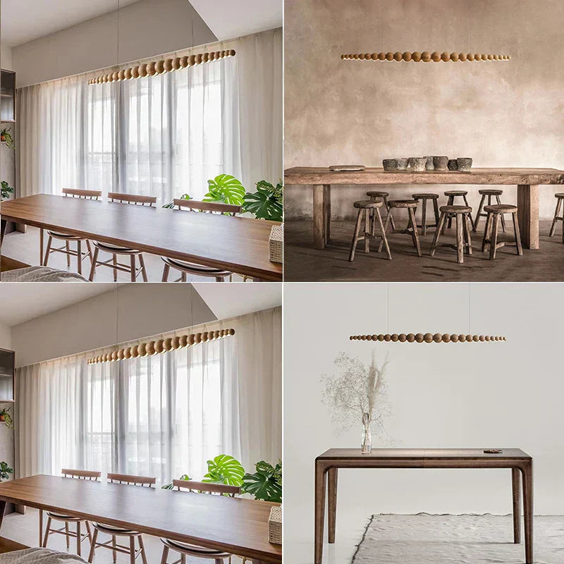 DecorBites™ LED Linear Pendant Lights for Kitchen Dining Living Room Office