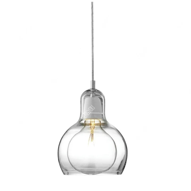 DecorBites™ Glass Pendant Lights Modern Indoor Decoration Ceiling Lamp