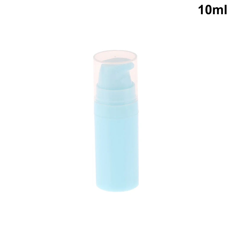 Refillable Airless Pump Bottles for Travel | Vacuum Lotion Containers 5ml 10ml 15ml