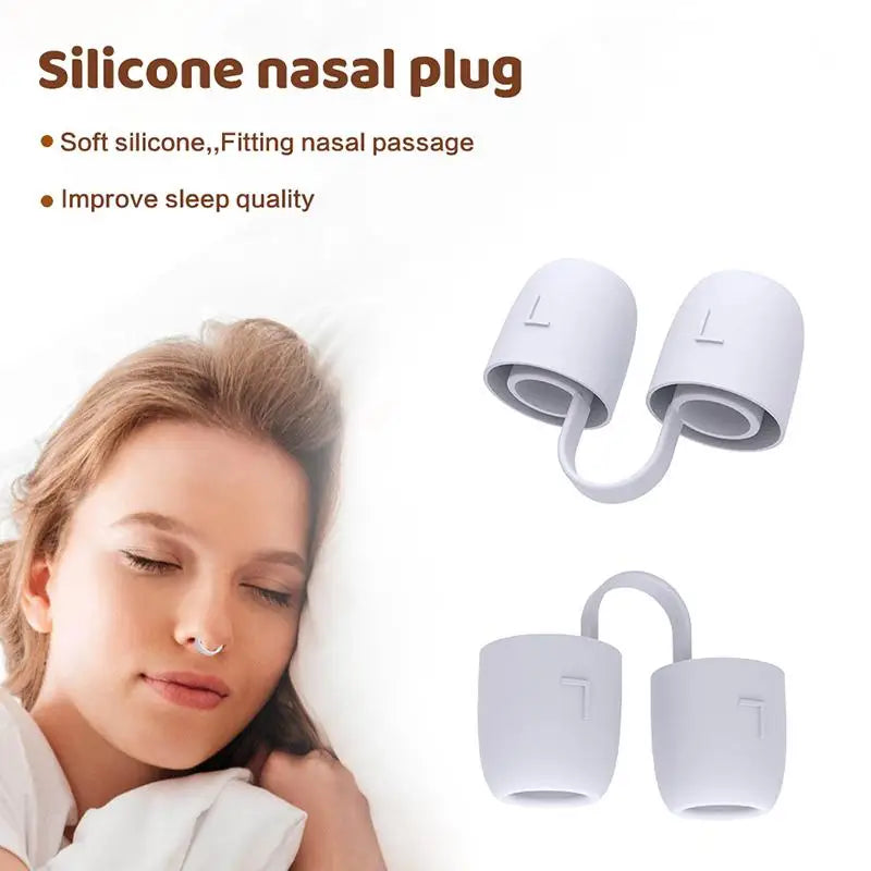 Reusable Silicone Nose Dilator Clip | Comfort Anti-Snore Sleeping Aid