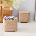 DecorBites™ 3-in-1 Storage Stool: Footrest, Shoe Organizer, and Convenient Seat