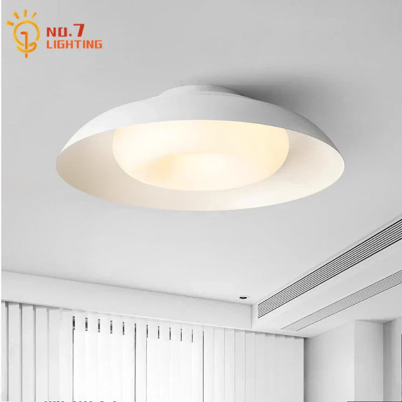 DecorBites™ Cream Wind Ceiling Light Indoor LED Minimalist Modern Lamp for Home Decor