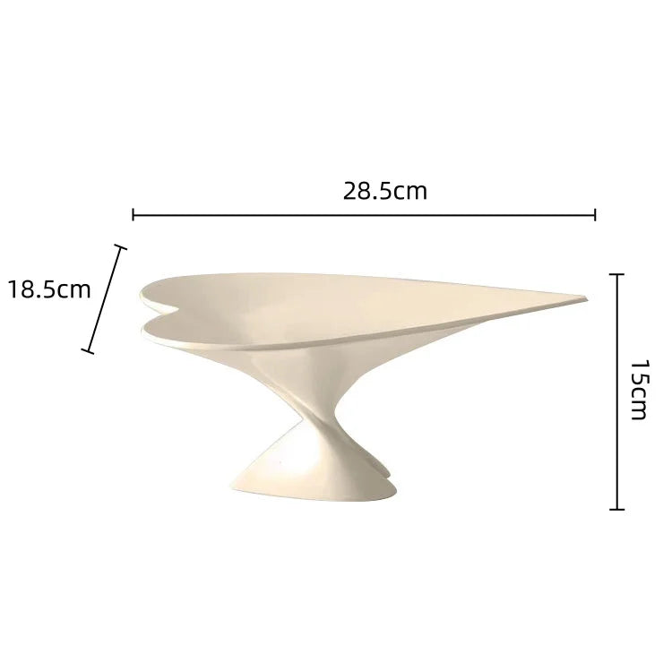 DecorBites™ Geometric Fruit Plate Jewelry Display Stand Storage Tray Home Decor