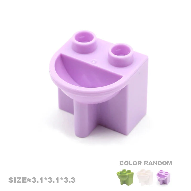 Play House Building Blocks Set | Compatible Furniture Accessories for Kids