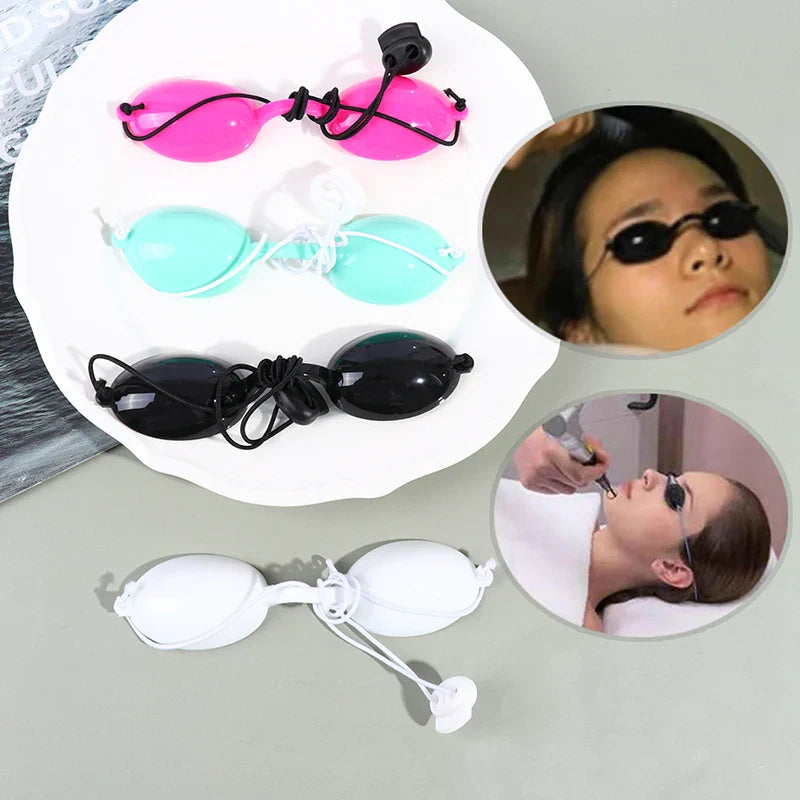 Adjustable Full Shading Safety Eyepatch Glasses | Laser Light Protection Goggles for Clinics