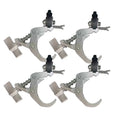 DecorBites™ Large Silver Spring Folding Hooks for Moving Head Beam Lights