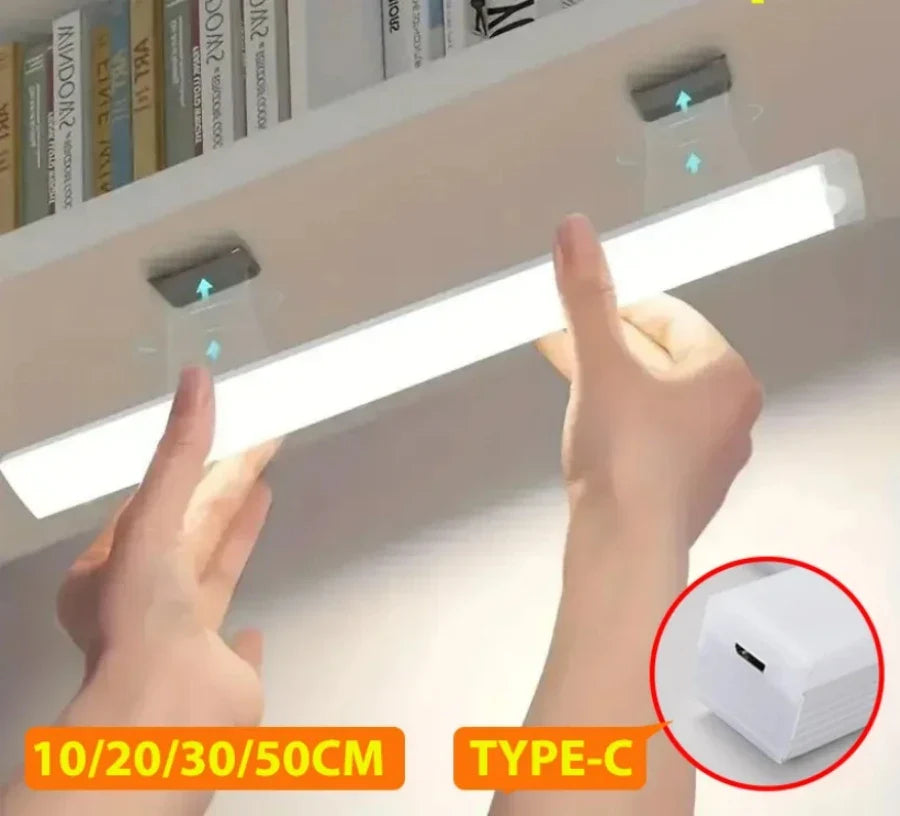 Rechargeable Motion Sensor LED Cabinet Light | Wireless Night Light for Closet Hallway