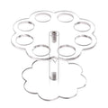 DecorBites™ Acrylic Ice Cream Cone Holder Display Rack - Durable Baking Tools