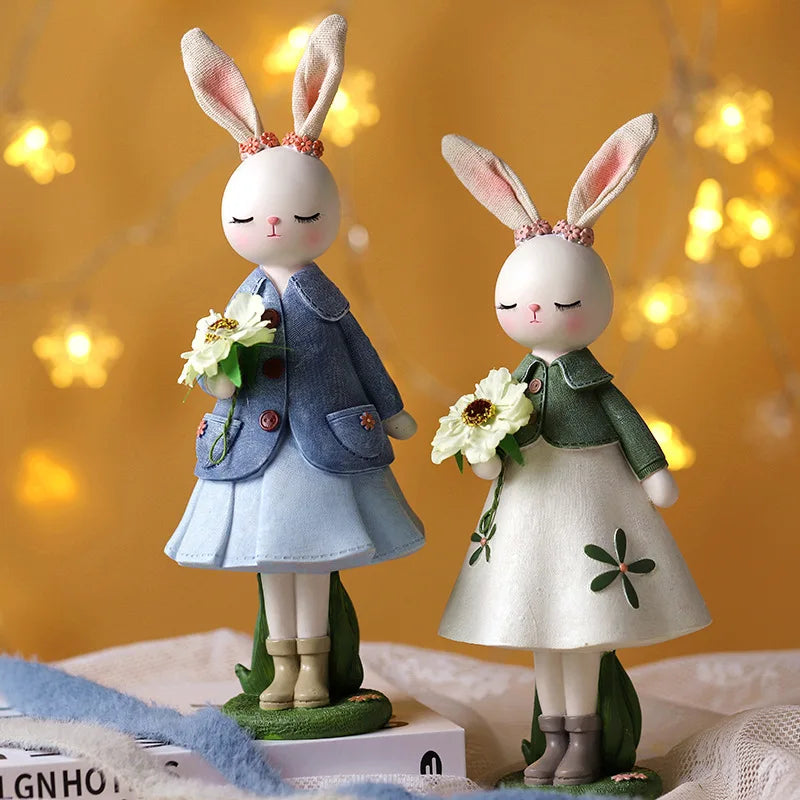 Rabbit Resin Figurine