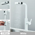 DecorBites™ 3 Functions Kitchen Faucet - Flexible Pull Out Mixer Tap with 360° Sprayer