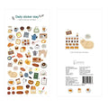Coffee House Sticker Pack | 50pcs Korean Style Journal Decor